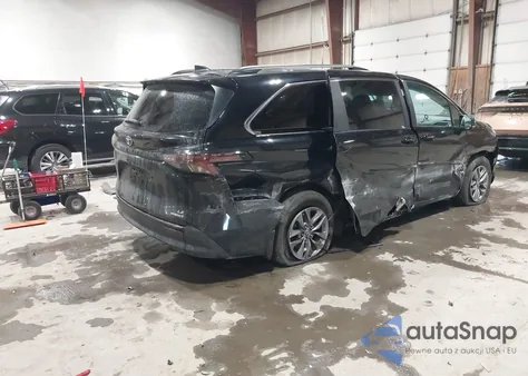 2024 Toyota Sienna Le z USA, uszkodzony, nr VIN 5TDBRKECXRS224772